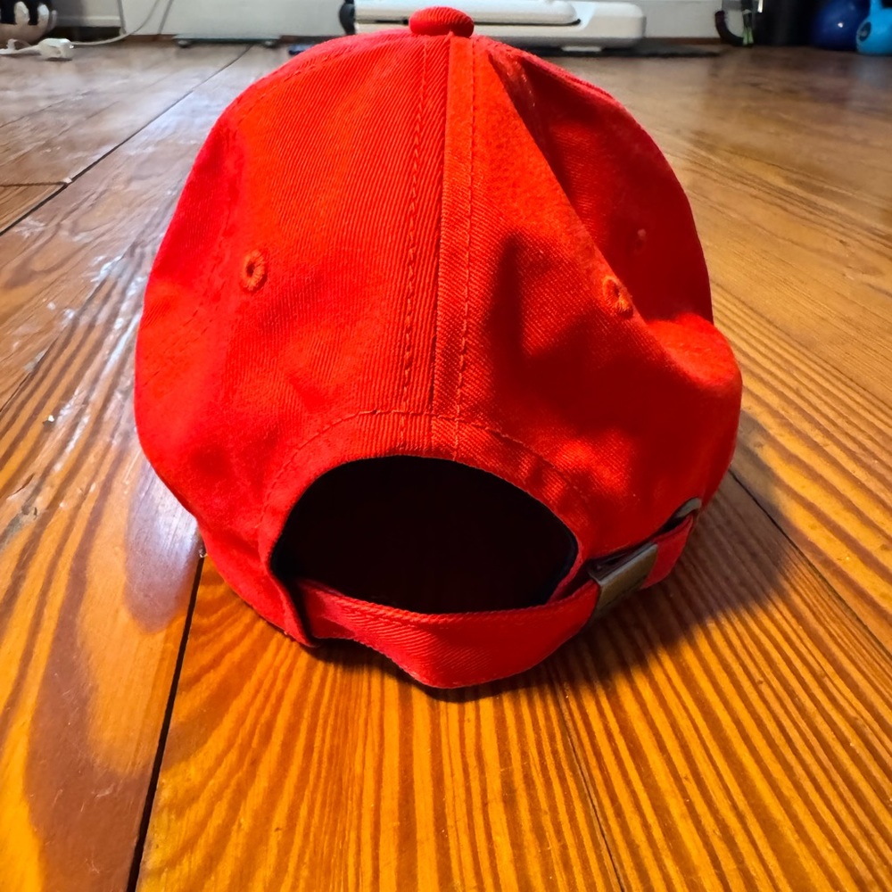 Coach Women’s Embroidered Red Adjustable Baseball Hat - Picture 2 of 5